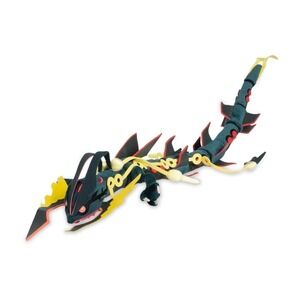 NEW Pokemon Center Shiny Mega Rayquaza Poke Plush Doll 45¼ inches Black Dragon